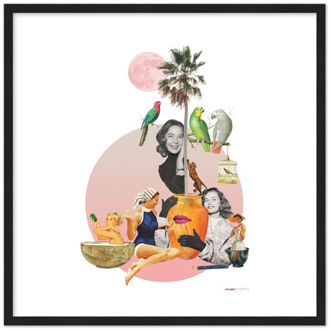 Fatalist Palmistry - a collage poster