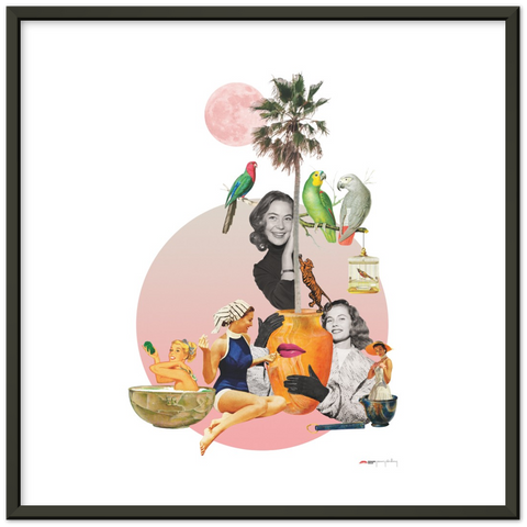 Fatalist Palmistry - a collage poster