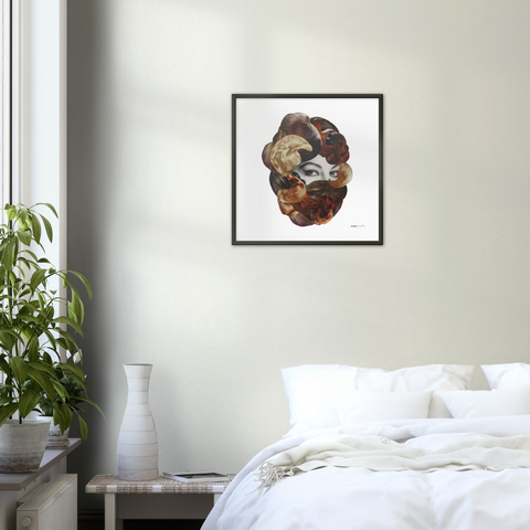Hairy Allure - a fancy coiffure poster