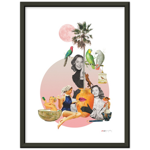 Fatalist Palmistry - a collage poster