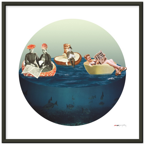 News at Sea - a maritime fungi poster