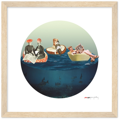 News at Sea - a maritime fungi poster