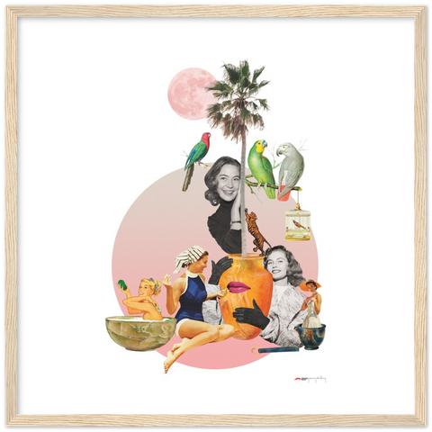 Fatalist Palmistry - a collage poster