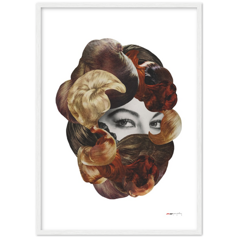 Hairy Allure - a fancy coiffure poster