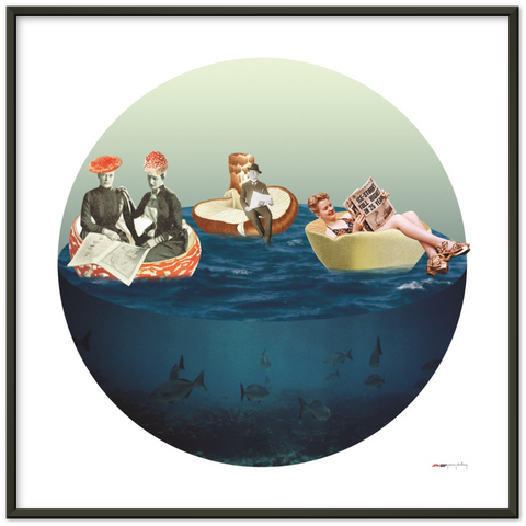 News at Sea - a maritime fungi poster