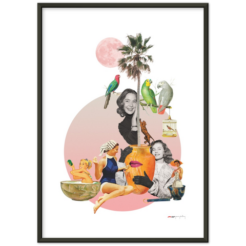 Fatalist Palmistry - a collage poster