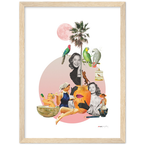 Fatalist Palmistry - a collage poster