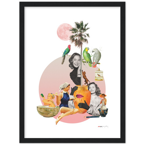 Fatalist Palmistry - a collage poster