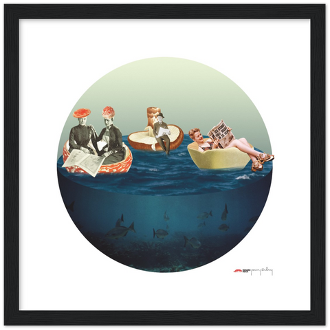 News at Sea - a maritime fungi poster