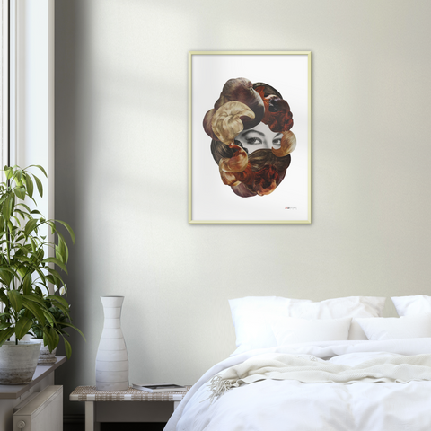 Hairy Allure - a fancy coiffure poster