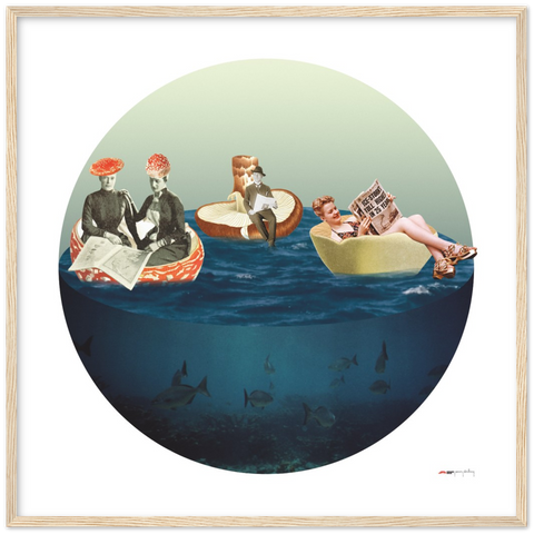News at Sea - a maritime fungi poster