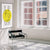 LE TOUR jaune - a Tour de France bicycle poster